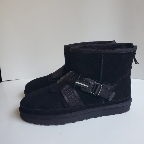 UGG Classic Mini Boots BLACK MENS Size 13 - Picture 10 of 15